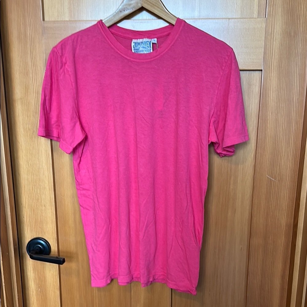 Jungmaven Bright Pink Tee